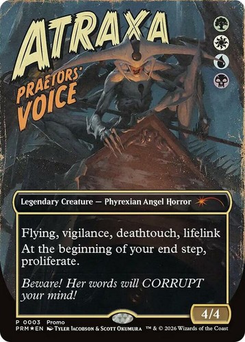 Atraxa praetors voice - atraxa,,