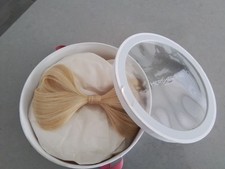 Hershesons Hair Bow Medium M2460 Light Gold Blonde Hair Piece BNIB Clip Unworn