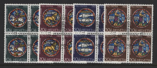 Switzerland 1968 pro patria - 1968,