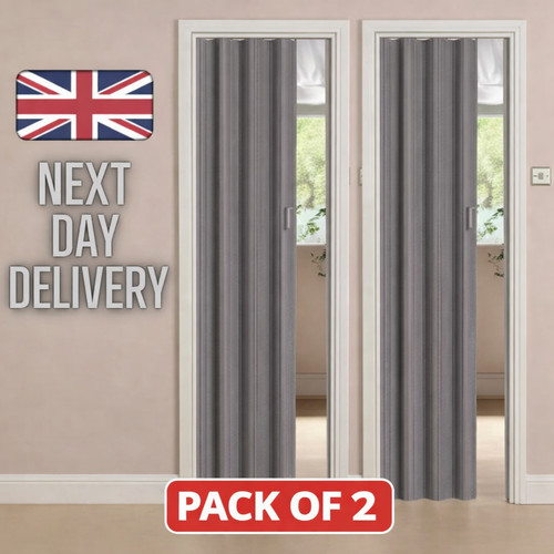 Grey oak effect - oak, folding