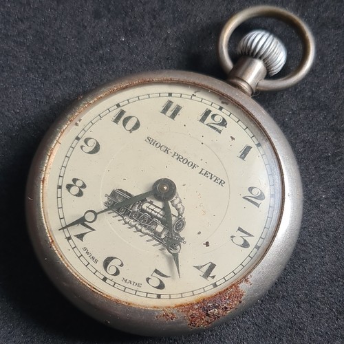 Vintage metal gents railway - metal,