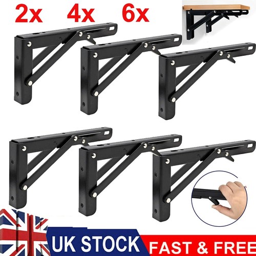 Campervan folding bracket - 6x,
