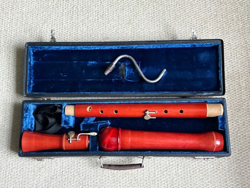 Musima bass recorder - musima, pearwood