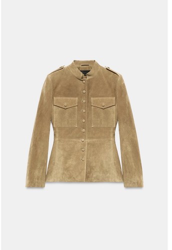 Zara 100 leather jacket - zara,