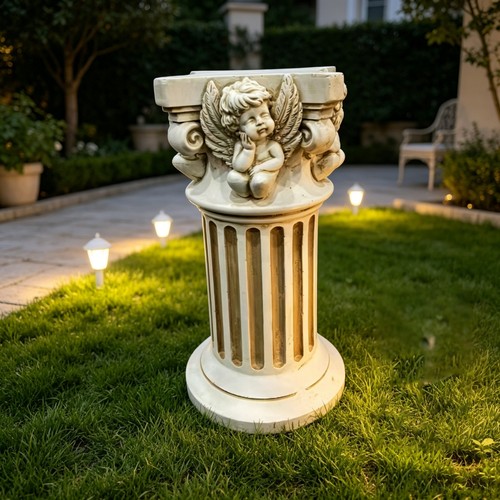 Vintage angel roman column - angel,