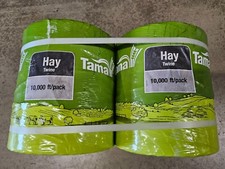 Genuine Tama Twine Hay 10,000 Foot Spool Harvest Combine Baler Bale Green