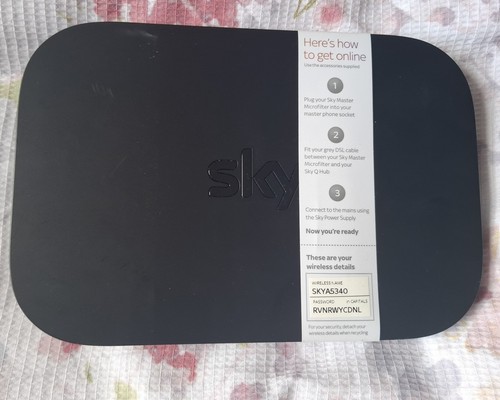 Sky hub broadband router - q, /