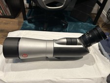 Leica APO Televid 62 Spotting Scope with B20x-60x Lens. Perfect Optics & Cover.