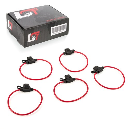 Fuse holder with flat - with,