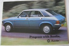 AUSTIN MINI CLUBMAN 1275GT ALLEGRO MAXI & PRINCESS BROCHURE. 16 PAGE. #3146