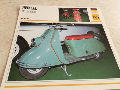 Heinkel motorcycle scooter 150 - heinkel,