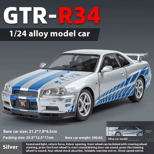 Nissan skyline r34 - 1:24,