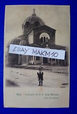 ? CARTOLINA ALBA SANTUARIO DI N.S. DELLA MORETTA CON BAMBINA CASTAGNARI 1913 ?