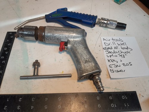 Pistol grip air drill - drill, made