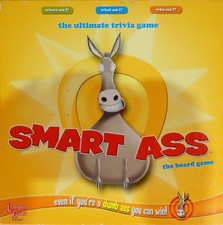 Smart Ass Fast Thinking Fast Talking Board Game University Games (12+)- Complete