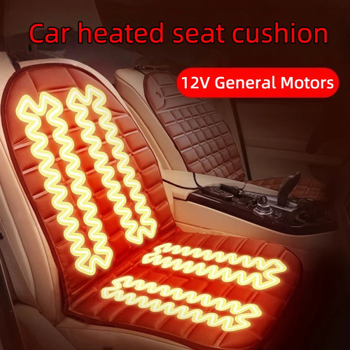 Heated car seat cushion - cushion, 12v