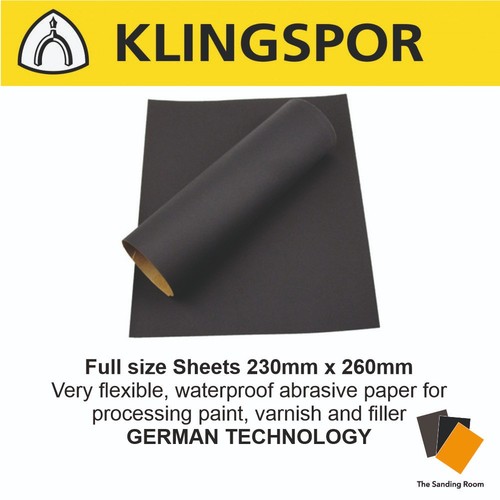 Wet and dry sandpaper - and,