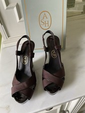 Brown Wedge Sandals Women Size