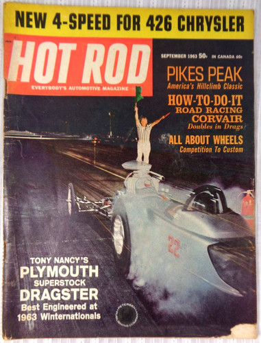 September 1963 hot rod - 1963,