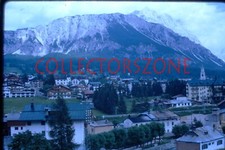 35mm Slide 1970 Cortina Italy Mountain & Town View kodachrome
