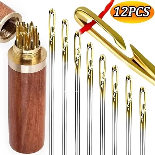 12pc stainless steel sewing - 12pc,