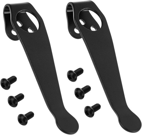 Titanium pocket clip - pocket, set
