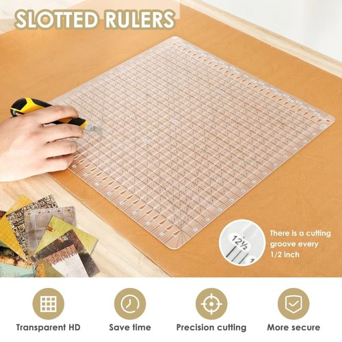 Quilting ruler acrylic - 5-in-1,
