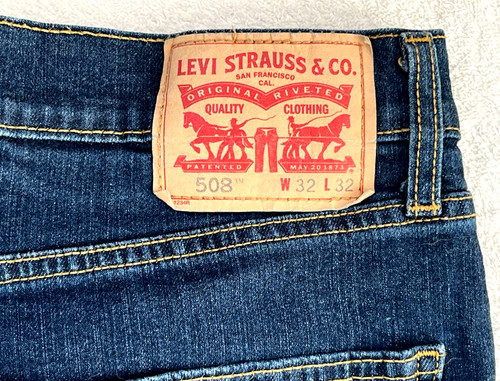 Levi 508 denim blue jeans - 508,