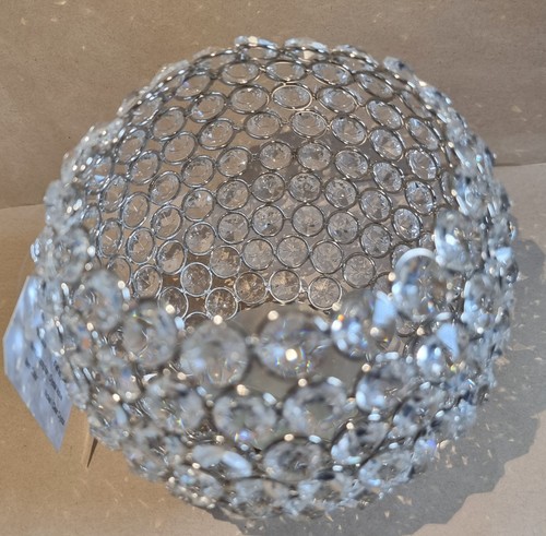 Silver diameter 15cm crystal - silver,