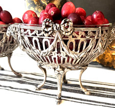 Pair Antique French Silver