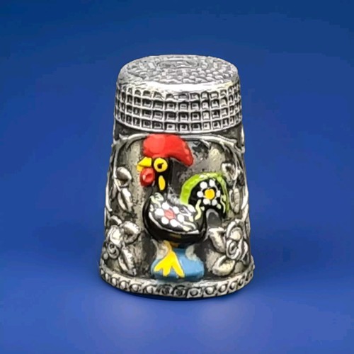 Silver tone enamel - silver,