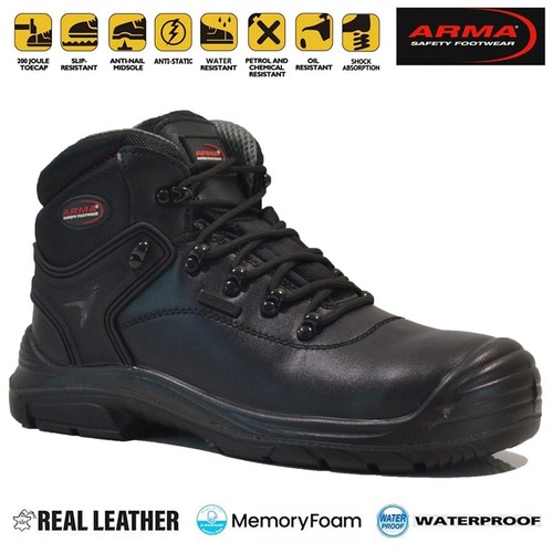 Mens leather waterproof - waterproof, safety