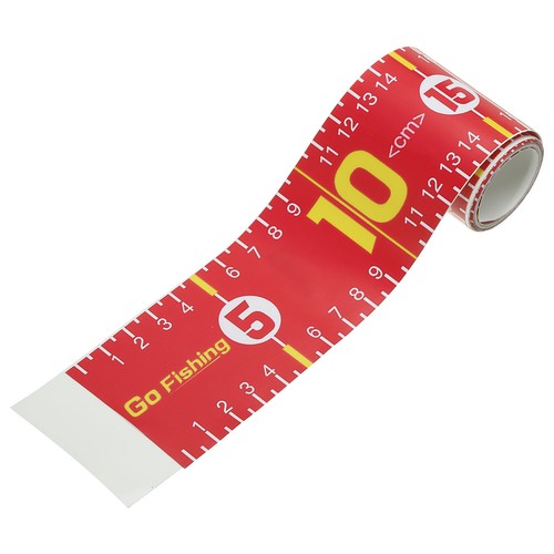 Adhesive fish ruler - fish, ruler,