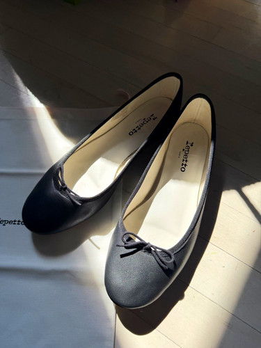 Repetto black leather - repetto,