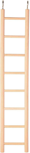 Wooden ladder with eight - with, rugs