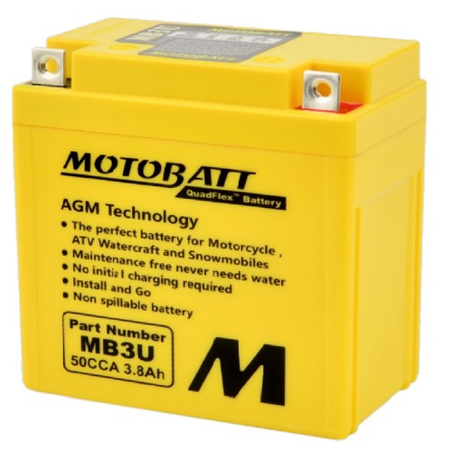 Dt125 motobatt battery yamaha - dt125,