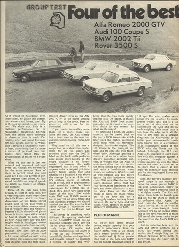 Rover 3500 audi - p6, 100