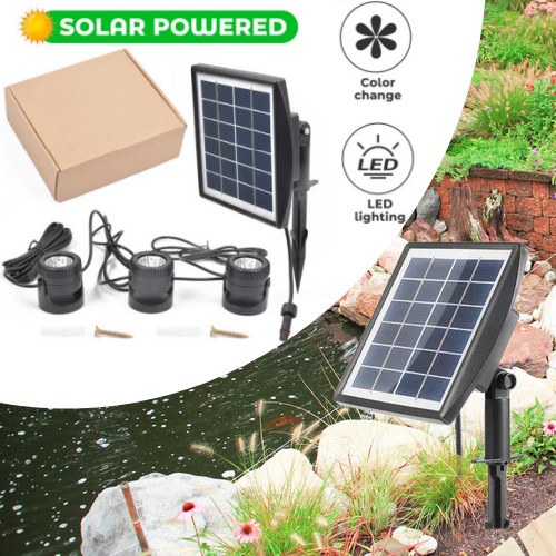 Solar powered pond - pond, 3