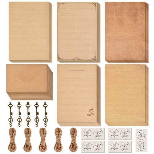 Pack vintage letter writing - letter,