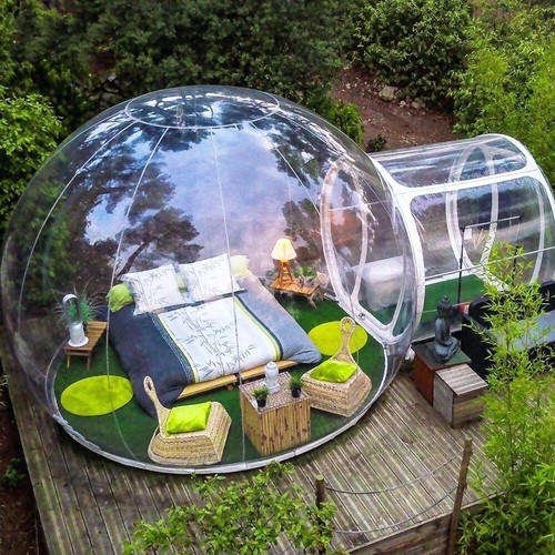 Clear outdoor air inflatable - clear,