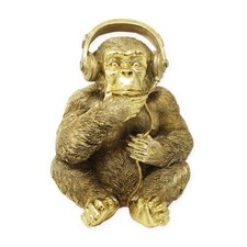 DJ Monkey Ornament with