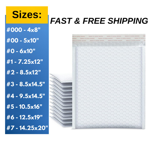All sizes 500 poly - all, bubble