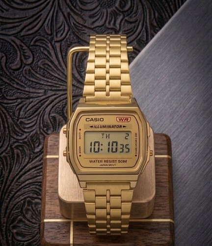Casio a168wg 9ef - unisex, gold