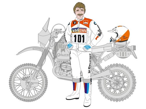 Bmw r80 12 - g/s, driver