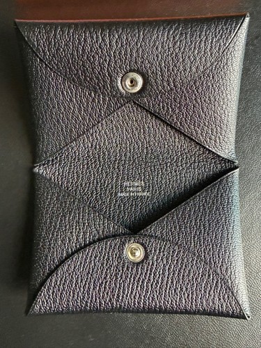Hermès calvi card holder - calvi,
