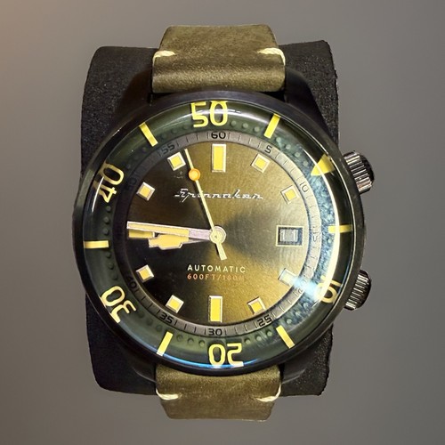 Spinnaker bradner green dial - green,