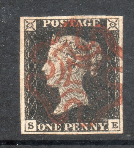 1840 penny black sg1 - 1840,