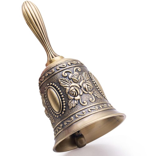Vintage hand bell - vintage,