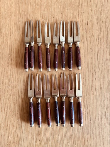 Vintage brass and - brass, teak