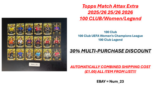 Match attax extra - attax, 2025/26
